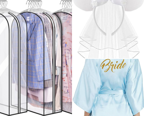 My bridal list of everything I purchased cover photo collage