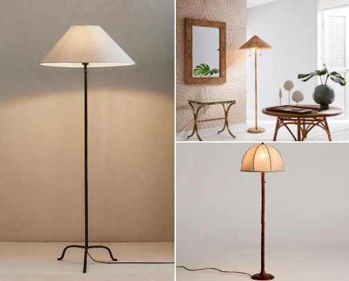Funky Floor Lamps cover photo collage