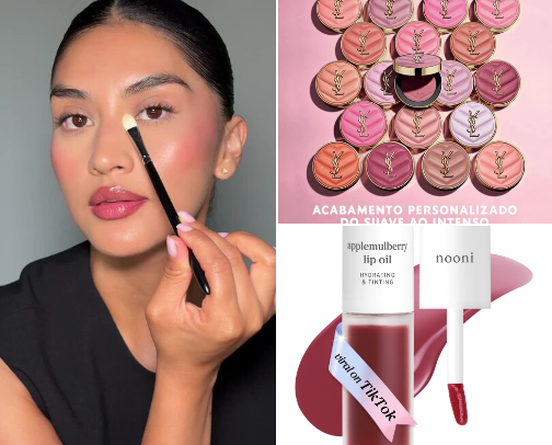 Makeup Glam cover photo collage