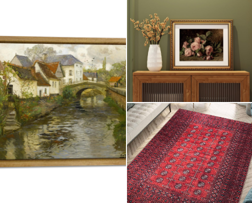 Vintage Inspired Home Decor cover photo collage