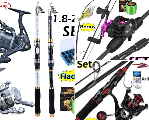 Rekomendasi Alat Pancing cover photo collage