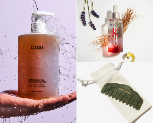 The Index of Hair Potions cover photo collage