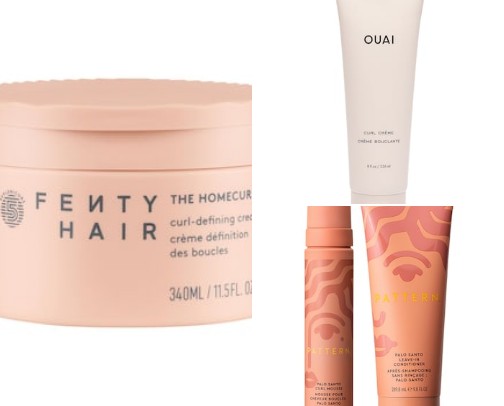 Curly Hair Recommendations cover photo collage