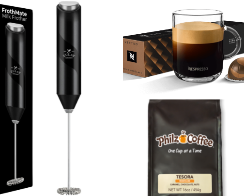 Coffee at Home cover photo collage