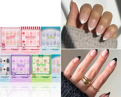 💅🏻My FAVORITE Glamnetic Nails! cover photo collage