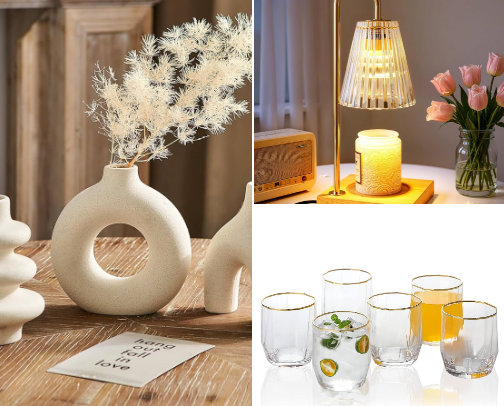 It Girl Home Decor✨Stylish Cozy Finds Without Breaking the Bank💅🏾 cover photo collage