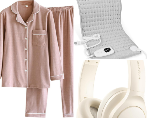 Postpartum Essentials I Actually Used Every Day to Make Life Easier cover photo collage