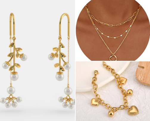 Jewelry corner cover photo collage