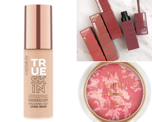 Affordable make-up favorites I'll stick to💄🎀 cover photo collage