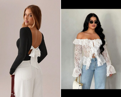 ~SHEIN Tops~ Stand out with less effort!🖤🐅 cover photo collage