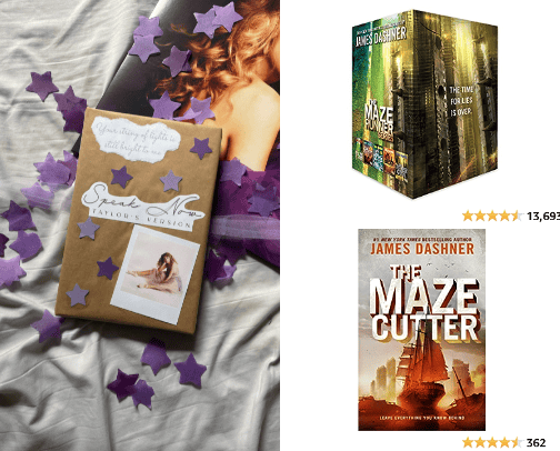 Fantastic Books cover photo collage