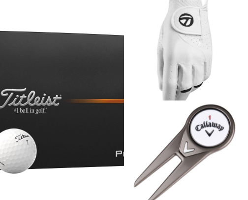 Christmas gifts for a golfer boyfriend! cover photo collage