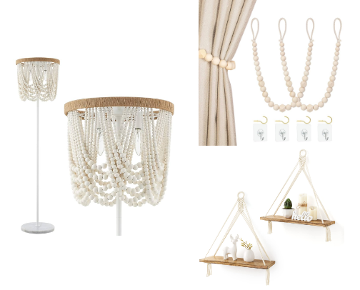 Dreamy Boho Nursery Finds cover photo collage