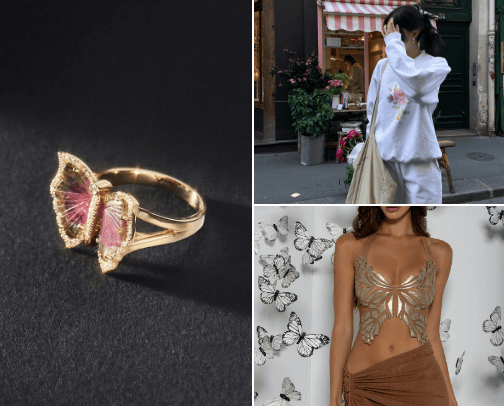 shopping (fashion) cover photo collage