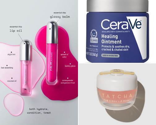 Say Goodbye to chapped lips cover photo collage