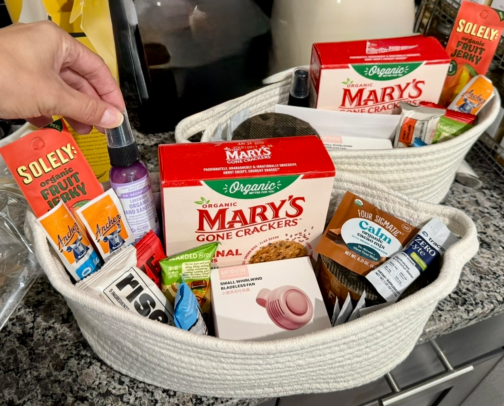 Healthy Helper Gift Basket cover photo collage