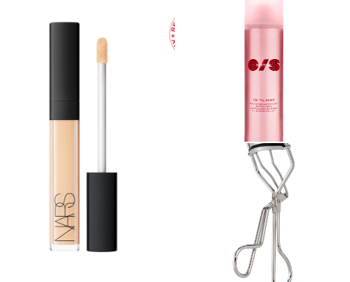 What's in my makeup bag cover photo collage