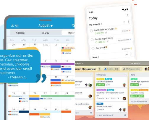 Apps and Planners to Offload Your Brain cover photo collage