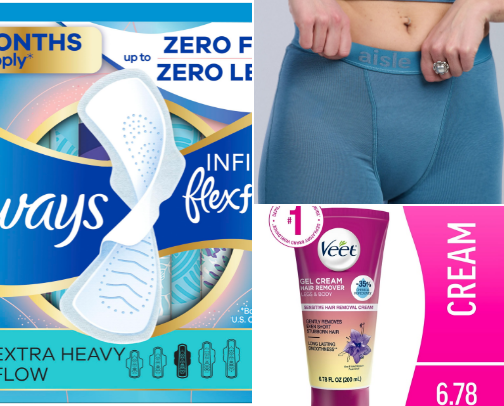 Feminine Care Essentials You'll Thank Me For cover photo collage