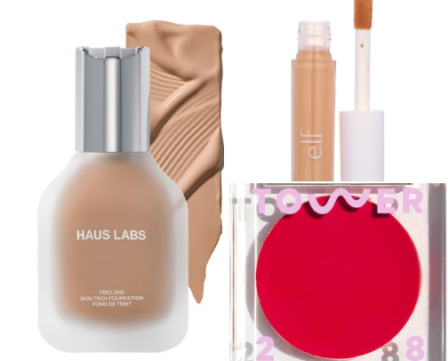Makeup essentials for a clean and flawless look!😌 cover photo collage