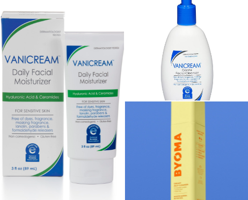 Skincare cover photo collage