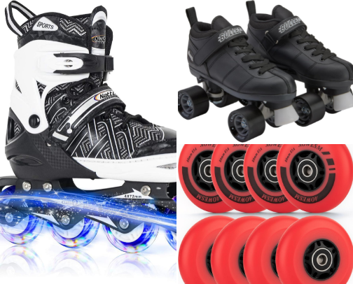 Essentials for Becoming a Beginner Rollerblader cover photo collage
