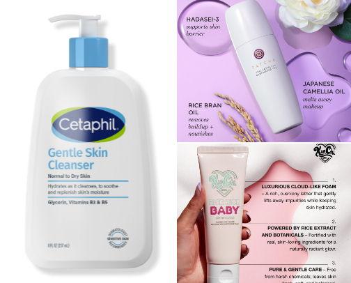Glow Over 40: A Simple & Effective 4 Part PM Skincare Routine cover photo collage