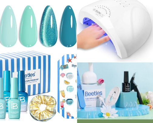 Skip the salon and try my best recs for DIY beauty 👁️💅 cover photo collage