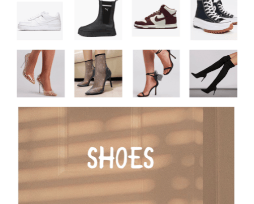 SHOES👟👠 cover photo collage
