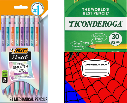 Back to School (almost)  Supplies Edition ✏️📓🚌 cover photo collage