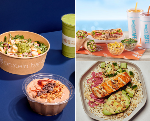 The Glow Menu cover photo collage
