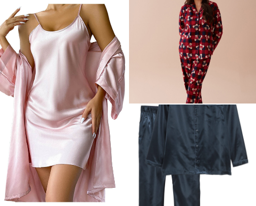 Nightie wear cover photo collage