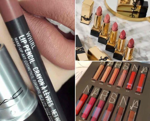 Several lip products for the best lip combos🔥 cover photo collage