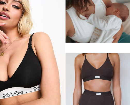 Nursing bras that are not fugly! cover photo collage