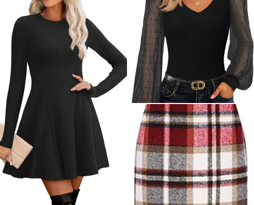 Christmas Party Dresses | Outfits cover photo collage