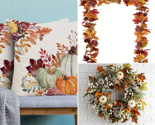TEMU FALL COMFORT AND HOME FINDS cover photo collage