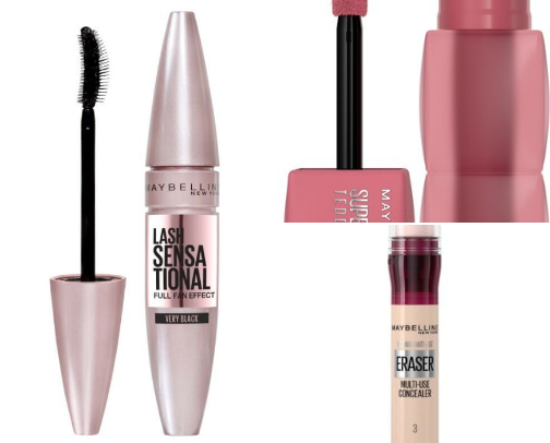 Maybelline❤️❤️💝 cover photo collage