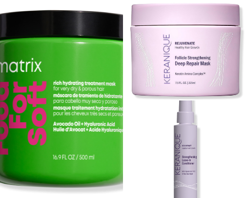 Type 4 hair care cover photo collage