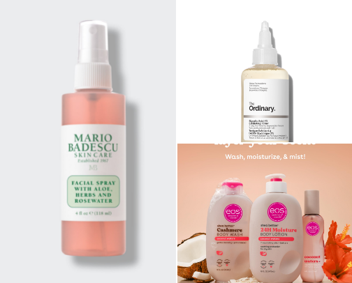 My favorite beauty recs cover photo collage