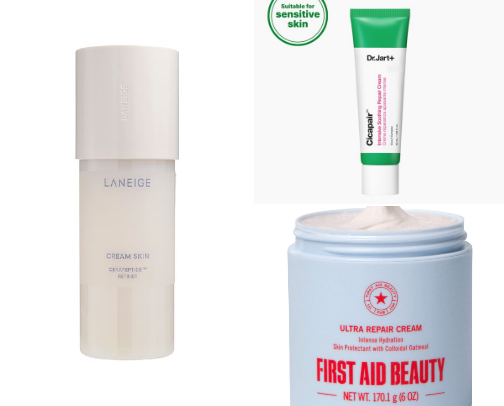 Damaged Skin Barrier? These Sephora Picks Will Calm It Fast cover photo collage