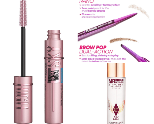 Complete your makeup routine! Everything you need for flawless look❤️‍🔥 cover photo collage