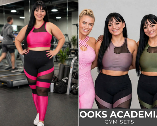 MODA ACADEMIA / GYM SETS cover photo collage