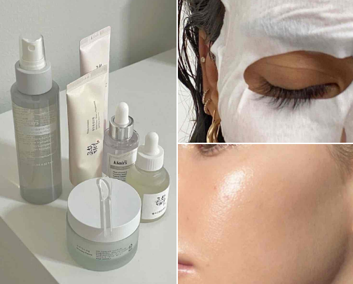 Skincare for sensitive skin cover photo collage