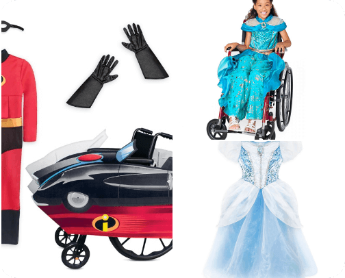 Disney Adaptive and Wheelchair Friendly Costumes cover photo collage