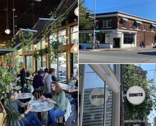 Seattles vibey coffee spots cover photo collage