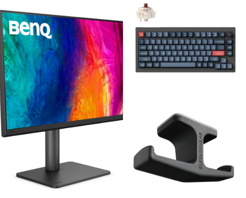 Minimal Desk Setup for Deep Work — No RGB, No Cable Mess cover photo collage