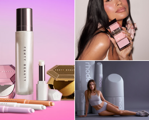Healthy skincare and beauty essentials cover photo collage