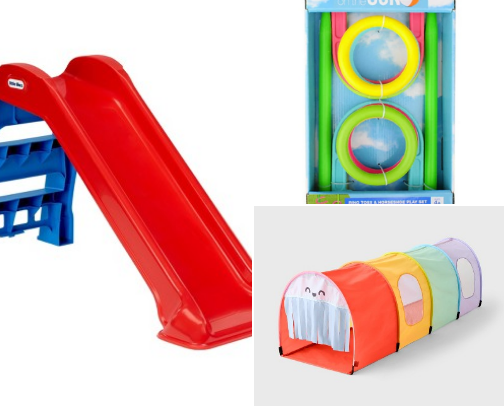 Outdoor Fun for Toddlers Target Edition cover photo collage