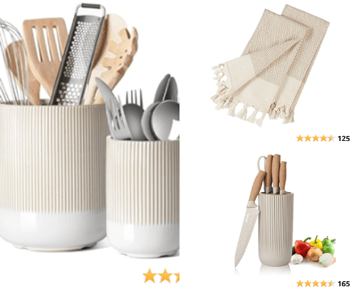 Kitchen Finds! cover photo collage