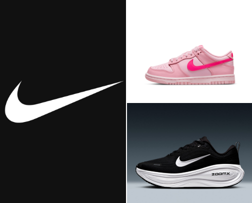 Nuts about Nike cover photo collage